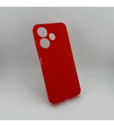 Силіконовий чохол для Original Xiaomi Redmi 13 4G  /  Poco M6 4G (ShutCam) (Черв..