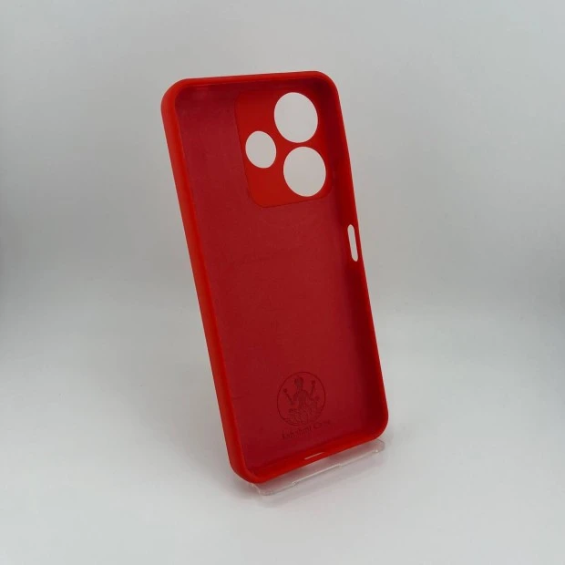 Силіконовий чохол для Original Xiaomi Redmi 13 4G  /  Poco M6 4G (ShutCam) (Червоний)