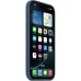 Чохол Silicone Case with MagSafe для Apple iPhone 16 Pro (Denim) (Оригінал)