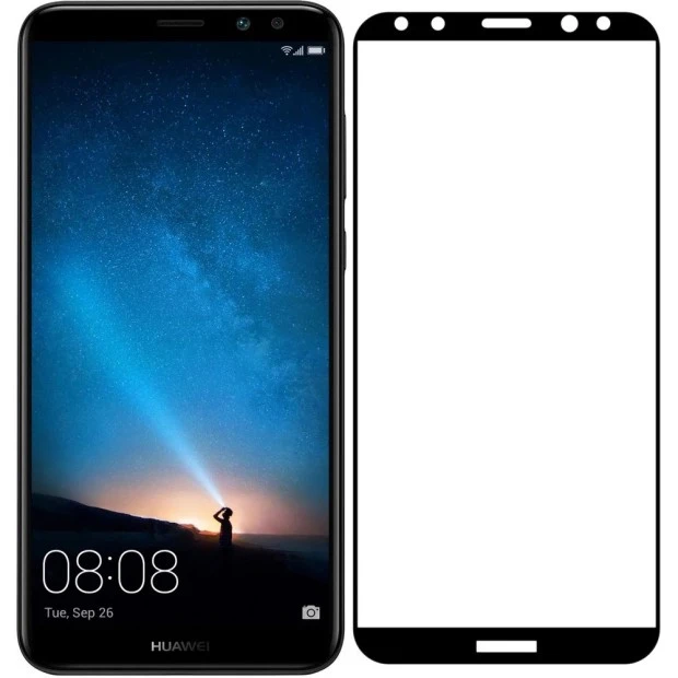 Стекло 3D Huawei Mate 10 Lite Black