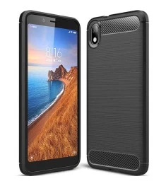 Силикон Polished Carbon Xiaomi Redmi 7A (Чёрный)