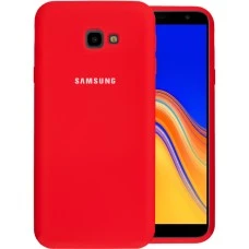 Силикон Original 360 Case Logo Samsung Galaxy J4 Plus (2018) J415 (Красный)