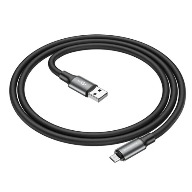 USB-кабель Borofone BX82 (MicroUSB) (Чорний)