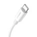 Кабель USB Baseus Superior (SUPERVOOC) 65W (2м) (Type-C) (білий) CAYS001002.