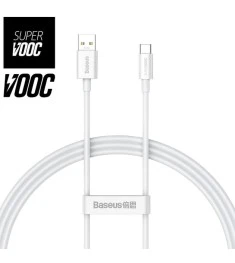 Кабель USB Baseus Superior (SUPERVOOC) 65W (2м) (Type-C) (білий) CAYS001002.