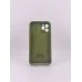 Силіконовий чохол Original Square RoundCam для Apple iPhone 11 Pro (46) Глибокий зелений. Силіконовий чохол Original Square RoundCam для Apple iPhone 11 Pro (46) Глибокий зелений.