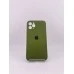 Силіконовий чохол Original Square RoundCam для Apple iPhone 11 Pro (46) Глибокий зелений. Силіконовий чохол Original Square RoundCam для Apple iPhone 11 Pro (46) Глибокий зелений.