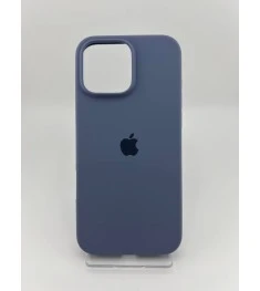 Силіконовий чохол Original Round для Apple iPhone 16 Pro Max (42) Shadow Blue
