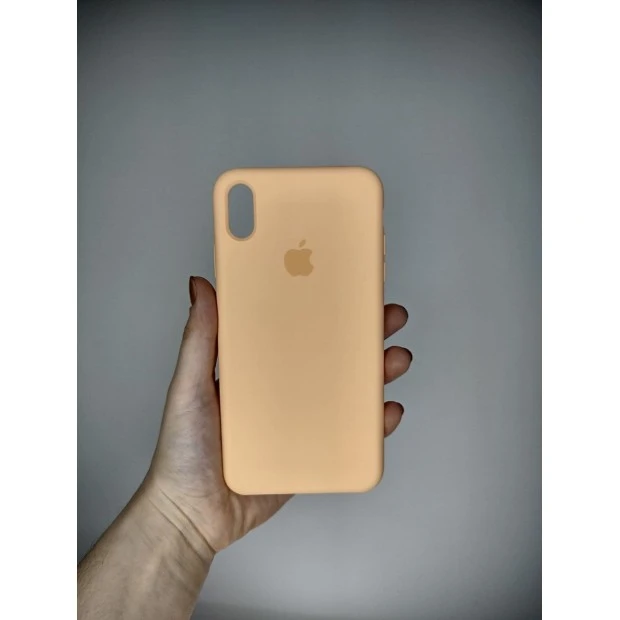 Оригінальний силіконовий чохол Apple для iPhone XS Max (диня).