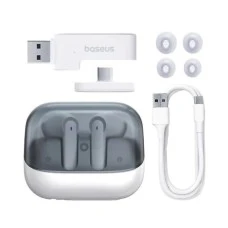 Беспроводные наушники-гарнитура вакуумные Baseus AeQur G10 (White)