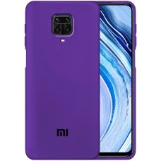 Силикон Original Case Xiaomi Redmi Note 9S / Note 9 Pro (Фиолетовый)