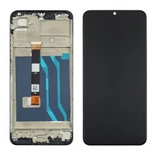 Дисплей для Realme C51/ C53 с чёрным тачскрином и корпусной рамкой