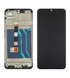 Дисплей для Realme C51/ C53 с чёрным тачскрином и корпусной рамкой
