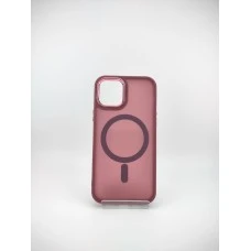 Накладка Totu Space Magsafe Apple iPhone 12 (Бордовый)