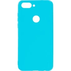 Силиконовый чехол iNavi Color Huawei P Smart (голубой)