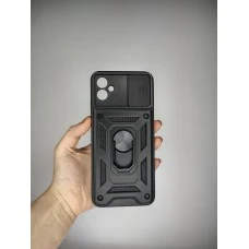 Бронь-чехол Ring Serge Armor Case Samsung Galaxy A04e (ShutCam) (Чёрный)