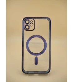 Чехол UMKU Shining with MagSafe Apple iPhone 11 (Dark Purple)