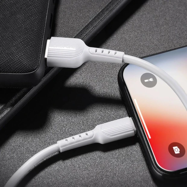 USB-кабель Borofone BX16 (Lightning) (Білий)