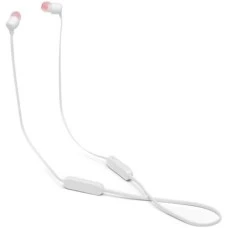 Беспроводные нашейные наушники-гарнитура вакуумные JBL Tune T125BT (Белый)