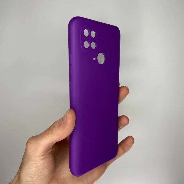 Силикон Original Xiaomi Redmi 10C (ShutCam) (Сиреневый)