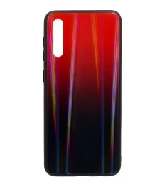 Накладка Gradient Glass Case Samsung Galaxy A50 (2019) (Красный)