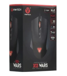 Мышь проводная Fantech X13 Wars (Чёрный)