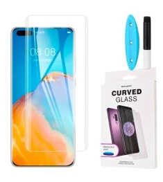 Защитное стекло 5D UV Glue Huawei P40 Pro (Clear)