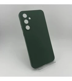Силікон Original Samsung Galaxy A55 (ShutCam) (Темно-зелений)