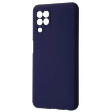Силикон Original Samsung Galaxy A22 / M22 / M32 (ShutCam) (Тёмно-синий)