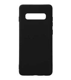 Силикон iNavi Color Samsung Galaxy S10 (Черный)