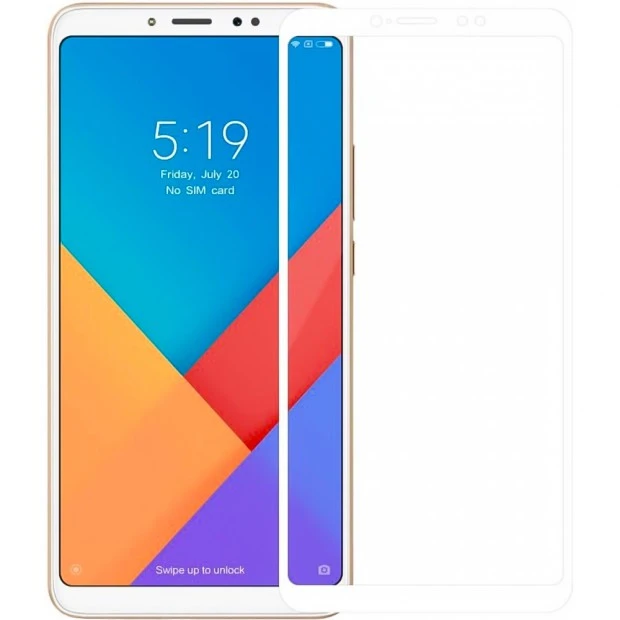 Стекло 3D Xiaomi Mi Max 3 White
