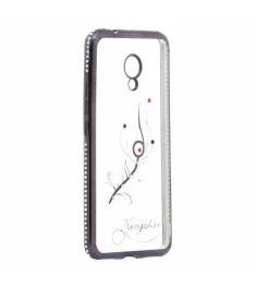 Силикон Kingxbar Diamond Meizu M3 Note (Перо, Серый)