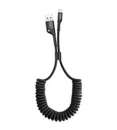USB-кабель Baseus Eye Spring 2.0A (1m) (Type-C) (Чорний) CATSR-01
