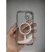 Чехол UMKU Shining with MagSafe Apple iPhone 14 (Silver)