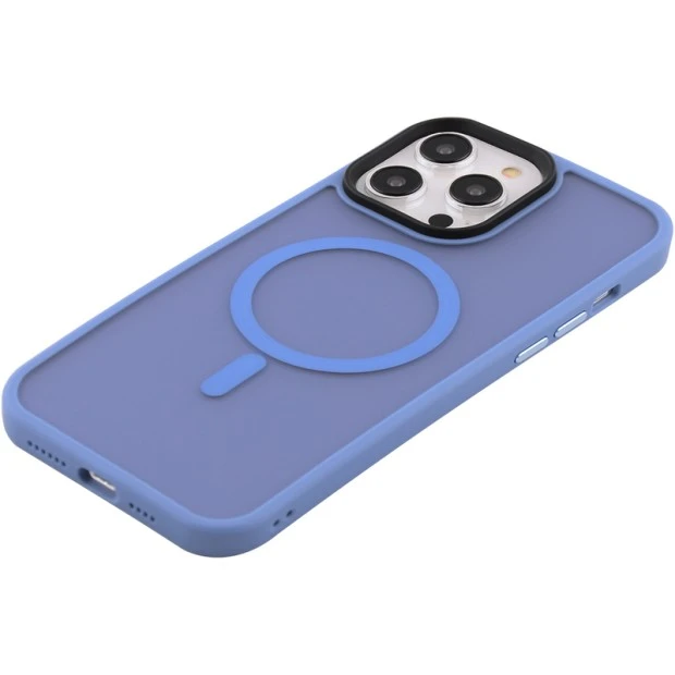 Чехол WAVE Matte Insane Case with MagSafe iPhone 14 Pro Max (Sierra Blue)