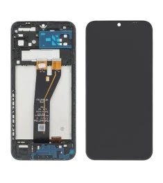 Дисплей для Samsung A146B Galaxy A14 (2023) REV V0.4 с чёрным тачскрином и корпу..