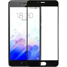 Стекло 3D Meizu M3S / M3 Mini Black
