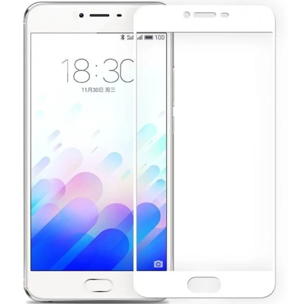 Стекло 3D Meizu M5c White