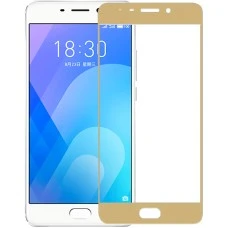 Стекло 3D Meizu M6 Note Gold