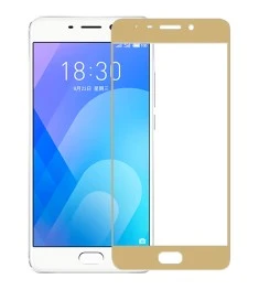 Защитное стекло 3D Meizu M6 Note Gold