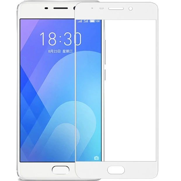 Стекло 3D Meizu M6 Note White