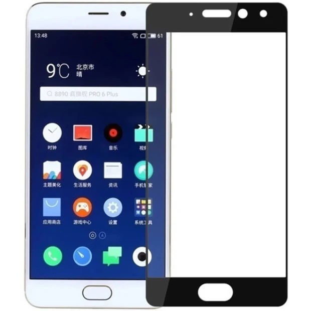 Стекло 3D Meizu Pro 6 Plus Black