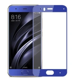 Защитное стекло 3D Xiaomi Mi6 Blue