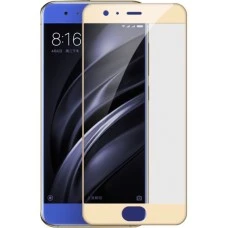 Защитное стекло 3D Xiaomi Mi6 Gold