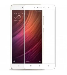 Защитное стекло 3D Xiaomi Redmi 4 Prime / Pro White