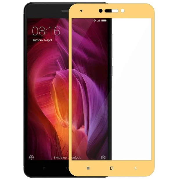 Стекло 3D Xiaomi Redmi Note 4 Gold