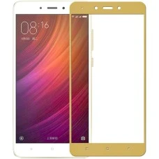 Стекло 3D Xiaomi Redmi Note 4x Gold