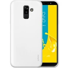 Силикон iNavi Color Samsung Galaxy J8 (2018) J810 (Белый матовый)