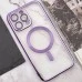 Чохол UMKU Shining with MagSafe для Apple iPhone 16 Plus (Аметист)