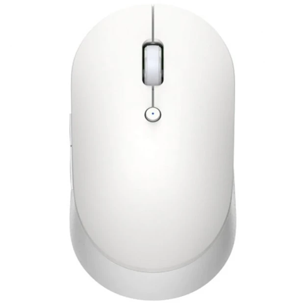 Мышь беспроводная Xiaomi Mi Dual Mode Wireless Mouse Silent Edition (Белая)